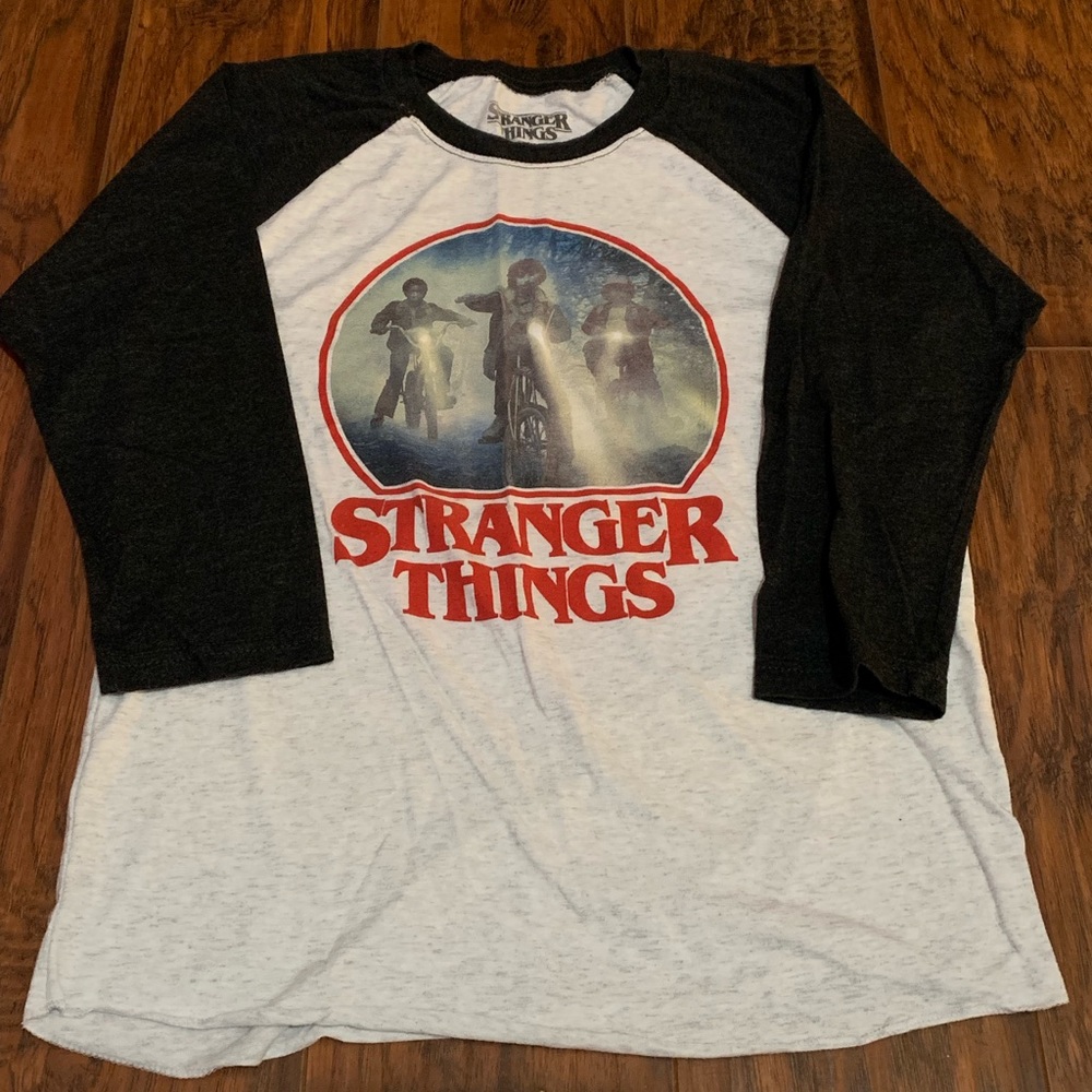 Stranger Things Baseball Graphic Tee